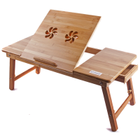 Подарок Бамбуковый столик для ноутбука UFT T13