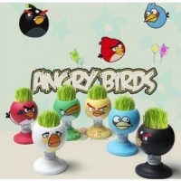 Подарок Травянчик Angry Birds (Энгри Бердс) на пружинке