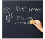 Подарок Грифельная доска - наклейка с мелками 45х200см