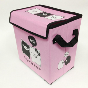 фото Коробочка - органайзер для хранения с ручками Поросята #3