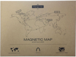фото Магнитная карта мира - Magnetic map #2
