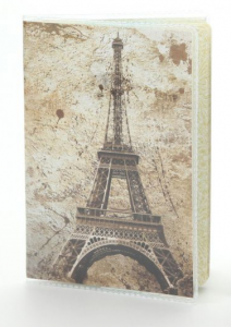 Подарок Обложка виниловая на паспорт Париж