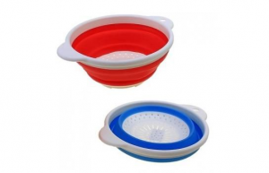 Подарок Дуршлаг силиконовый складной