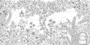 фото страниц Чарівний сад. Розмальовка #4