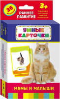 Книга Мамы и малыши (Разв. карточки 3+)