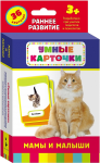 Книга Мамы и малыши (Разв. карточки 3+)