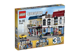 Конструктор LEGO Веломагазин и кофейня
