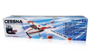 фото VolantexRC Cessna 182 Skylane (TW-747-3) 1560мм 2.4GHz RTF Модель р/у самолёта #7
