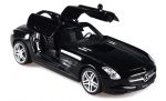 Mercedes-Benz SLS AMG металлическая Машинка р/у (черный)