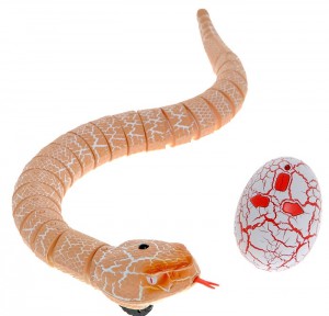 фото Змея на инфракрасном управлении Le Yu Toys Rattle Snake, коричневая (LY-9909D) #5