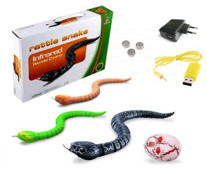 фото Змея на инфракрасном управлении Le Yu Toys Rattle Snake, коричневая (LY-9909D) #8