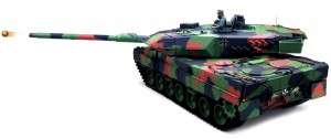 фото Танк р/у Heng Long Leopard  A6 с пневмопушкой и дымом #7