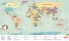 Подарок Скретч карта мира UFT Scratch World Map на английском языке