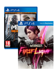 игра Metro Redux PS4 + Infamous: First Light PS4