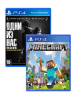 игра The Last of Us Remastered PS4 + Minecraft PS4