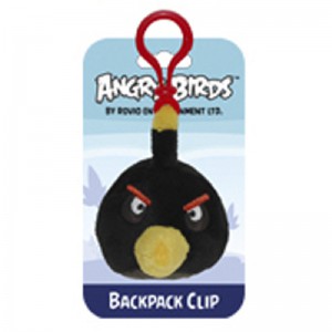 Мягкая игрушка Angry Birds (черная)