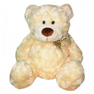 фото Мягкая игрушка Медведь (белый, с бантом 48 см) #2