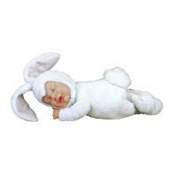 Кукла-младенец Снежный Зайчик