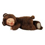 Кукла-младенец Шоколадный Медвежонок