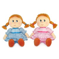 Мягкая игрушка Кукла Маруся в праздничном платье