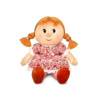 Мягкая игрушка Кукла Маруся в ситцевом платье