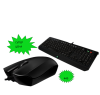 Razer Blackwidow 2013 Expert Mechanical Gaming Keyboard + Razer Abyssus Haming Mouse