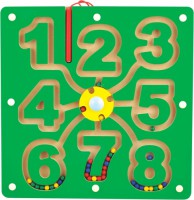 Лабиринт с шариками - цифры