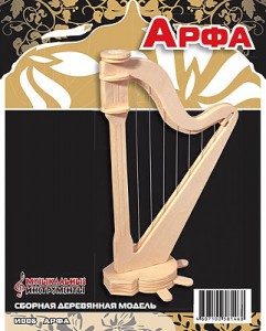 Пазл объемный 'Арфа'