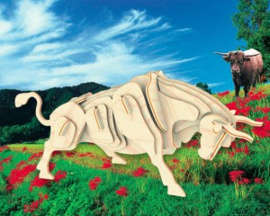 Пазл объемный 'Бык'