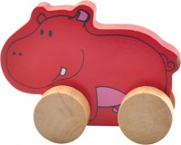 Мир Деревянных Игрушек Каталка 'Бегемот'