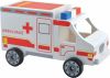 Мир Деревянных Игрушек Машинка 'Cкорая помощь'