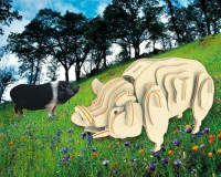 Пазл объемный 'Свинья'