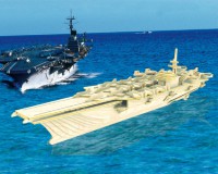 Пазл объемный 'Авианосец'