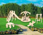 Пазл объемный 'Детская площадка'