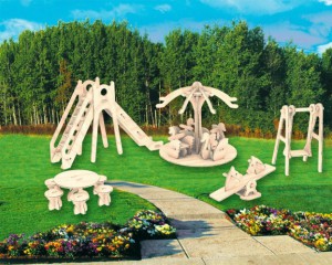 Пазл объемный 'Детская площадка'