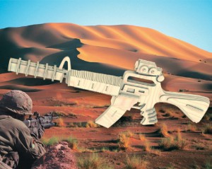 Пазл объемный 'Карабин 15'