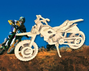 Пазл объемный 'Кроссовый мотоцикл'