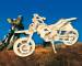 Пазл объемный 'Кроссовый мотоцикл'