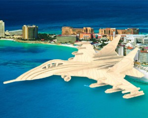 Пазл объемный 'Самолет СУ 27'