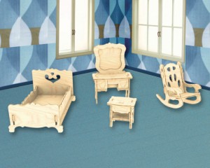 Пазл объемный 'Спальня'