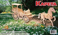 Пазл объемный 'Карета'