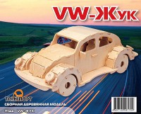 Пазл объемный 'VW-жук'