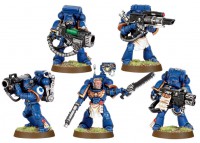 W.H. 40к: Space Marine Devastators Squad. Взвод уничтожителей космодесанта