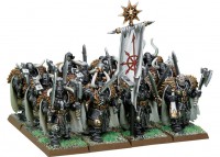 WARHAMMER MINIATURES: Warriors of Chaos Regiment. Полк Воинов Хаоса