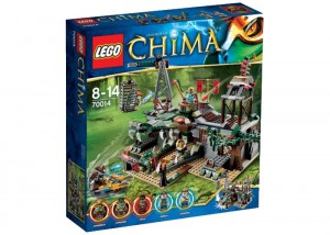 Конструктор LEGO Болотное укрытие крокодилов