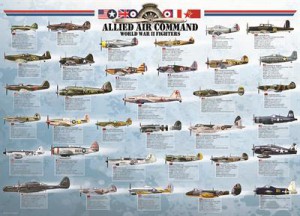 фото Пазл EuroGraphics 'Истребители 2-й Мировой войны', 1000 элементов (6000-0379) #2