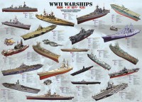 Пазл EuroGraphics 'Корабли 2-й Мировой войны', 1000 элементов (6000-0133)