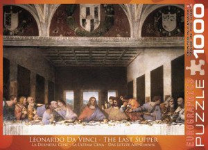фото Пазл 'Тайная вечеря Леонардо да Винчи' #2