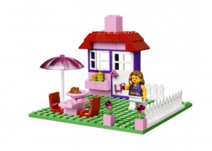 фото Конструктор LEGO Розовый чемоданчик с кубиками #4