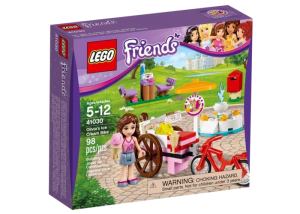 Конструктор LEGO Велосипед с мороженым Оливии